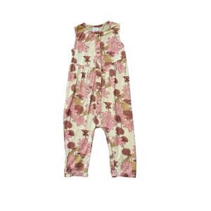 Kate Quinn Organics Bamboo Retro Flower Jumpsuit